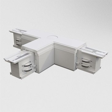 Коннектор Т-образный правый Trinity TRA005CT-31W-R белый