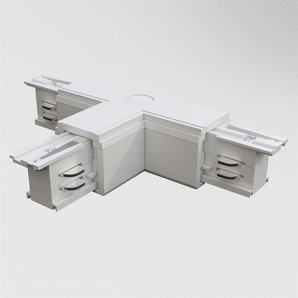 Коннектор Т-образный правый Trinity TRA005CT-31W-R белый