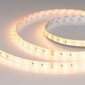 Светодиодная лента Белый дневной-MIX 2835 24V 14.4W/m 140Led/метр герм (силикон) 058981 RTW-SE-A140-10mm Day-MIX IP65