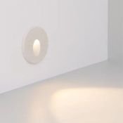 светильник  3W Белый теплый 050872 LT-TIE-R120 220V круглый встраиваемый  белый