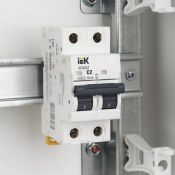 Автоматический выключатель 2-пол.  2А M10N C 10kA AR-M10N-2-C002 ARMAT IEK