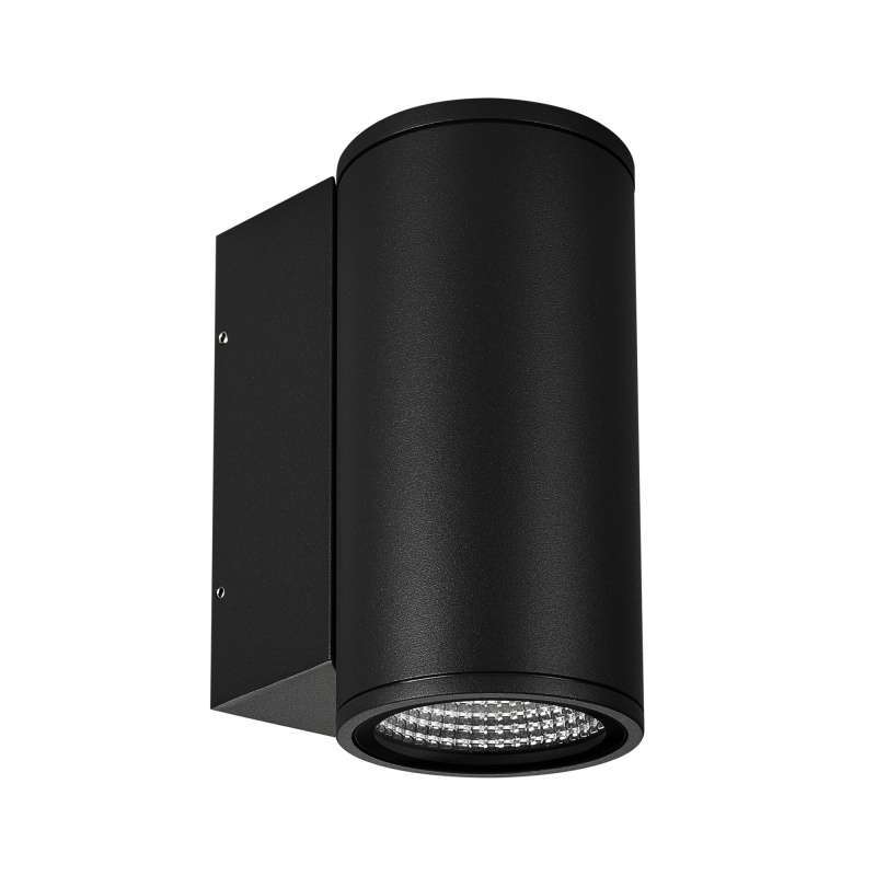 светильник  12W Белый дневной 037256 LGD-FORMA-WALL-R90-12W 220V IP54 цилиндр накладной черный