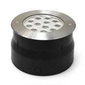 Встраиваемый светильник  12W Белый  B2V1201  220V IP67 круглый  встраиваемый серебристый