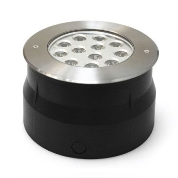 Встраиваемый светильник  12W Белый  B2V1201  220V IP67 круглый  встраиваемый серебристый