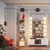 Магнитный трековый светильник  7W Белый дневной MAG-MICROCOSM-SFERO-R80 230deg 24V черный 051783