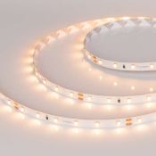 Светодиодная лента Белый теплый 2835 24V  7.2W/m 60Led/метр 024970 RT 2-5000 SUN 2700K  LUX