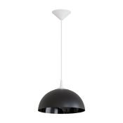 Подвесной светильник без лампы НСБ 21-60-272 1x60W E27 &quot;Кэнди&quot; фигурный белый/черный