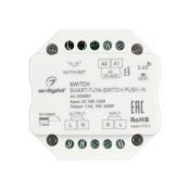 Контроллер-выключатель SMART-TUYA-SWITCH-PUSH-IN (230V, 1.5A, WiFi, 2.4G) 033002