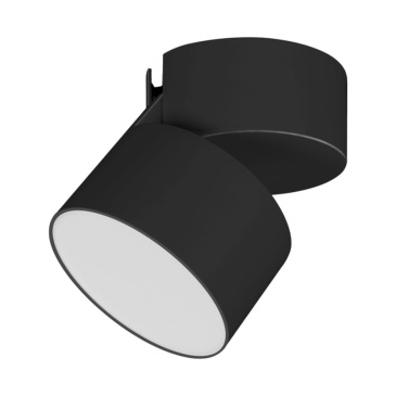 Накладной светильник  16W Белый теплый 028158 SP-RONDO-FLAP-R95-16W 220V откидной поворотный круглый черный