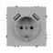 Штепсельная розетка встраиваемая Arlight SCT-NOBE-MUAA-SFPL-IS 16А 059443 с/з и USB тип A+A никель