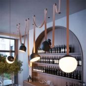 Трековый светильник   8W Белый-MIX ART-INBELT-BOWL-R140 051162 IP20 на шинопровод черный DALI