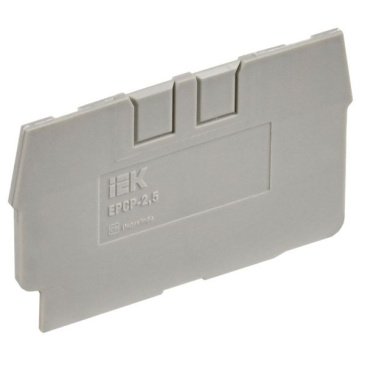Заглушка для колодки клеммной CP 2,5мм2 серая YCT20-00-K03-002-ZGL IEK