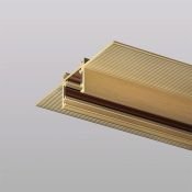 Шинопровод однофазный SHINE HIDE TR5702-SB 2.0м встраиваемый сатинированная латунь
