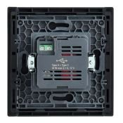 Розетка встраиваемая USB IEK FORTE&PIANO A+C 18Вт FP-U22-018-K02 FP151 черный