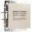 Розетка встраиваемая компьютерная двойная WERKEL Ethernet  RJ-45 W1181162 айвори матовый