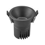 Встраиваемый светильник   6W Белый дневной 061249 MS-FLOW-BUILT-R85 220V IP20 круглый черный