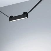 Трековый светильник   8W Белый-MIX ART-INBELT-FLAT-L210 051222 IP20 на шинопровод черный DALI