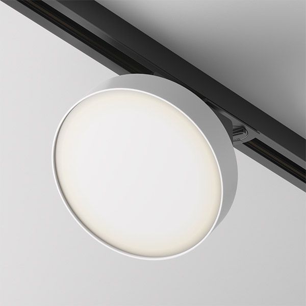 Трековый светильник 12W Белый дневной Зон/Zon Unity 110deg TR043-1-12W4K-W на шинопровод белый