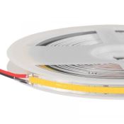 Светодиодная лента Белый дневной COB 24V 14W/m 528Led/метр ELFLED-528COB-8FCut-nw-24 4000-4500K IP20