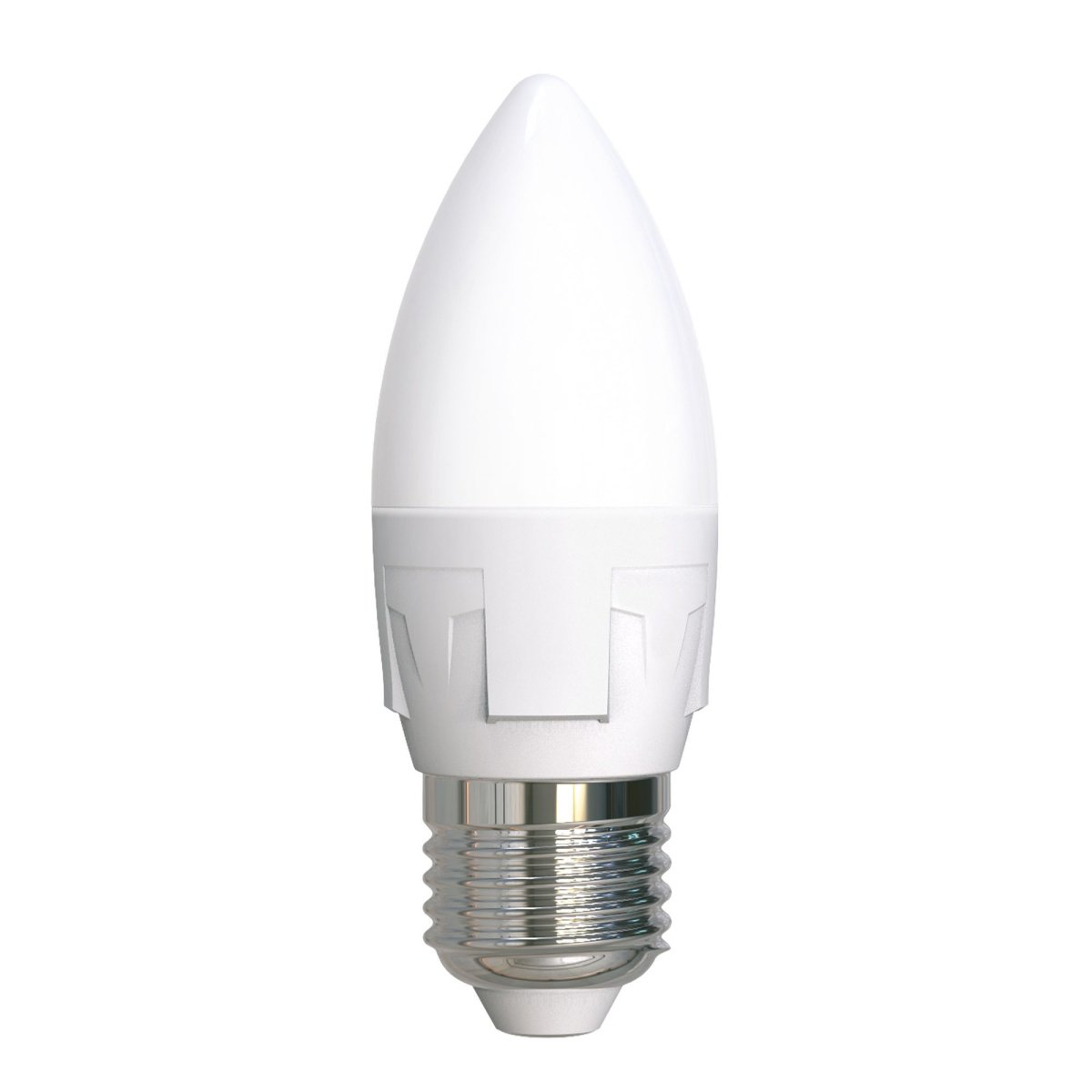 светодиодная лампа свеча Белый  7.0W UL-00011015 LED-C37 7W-6500K-E27-FR PLP01WH ЯРКАЯ