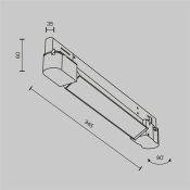 Трековый светильник 10W Белый теплый TR196-3-10W2.7K-W(N) Базис / Basis Trinity IP20 белый