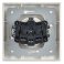 Штепсельная розетка встраиваемая IEK BRITE 16А BR-R14-16-K91-F РСР14-1-0-БрАБ с з/к и шторками в сборе арктический белый