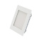 Встраиваемый светильник-панель   5W Белый теплый  020123 DL-93x93M-5W 220V IP20 квадратный белый Уценка!!! с витрины