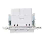 Розетка встраиваемая USB IEK SKANDY A+A 3,1А SK-U21-D31-K01 SK-R15W арктический белый