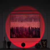 Светодиодный светильник-проектор «Закат»  свечение мульти (RGB) 5 V  5 картриджей