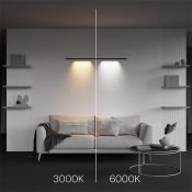 Светильник 12W Белый теплый/белый C101CL-L500-12W3-6K-B Точки / Points Axity IP20 чёрный
