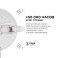 Встраиваемый светильник  12W Белый дневной 06-104 LED 220V IP20 3 режима свечения круглый белый