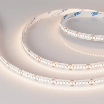 Светодиодная лента Белый теплый 2835/3528 24V 19.2W/m 240Led/метр 040545 RT-A240 3500K LUX однорядная