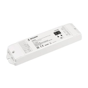 Диммер DALI-PWM-105-82-1G-SH-D2-DRI-PS-SUF White (12-48V, 5x3A) 050431