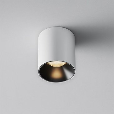 Накладной светильник   5W Белый теплый Альфа / Alfa LED  C064CL-5W3K-RD-WB цилиндр белый