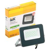 прожектор Зеленый  20W СДО 07-20G LPDO7G-01-20-K03 IP65 220В черный