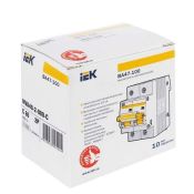 Автоматический выключатель 2-пол.  80А ВА47-100 C 10кА MVA40-2-080-C KARAT IEK