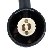 светильник Uniel без лампы UL-00011272 UUL-S22D-2x35W-GU10 IP65 BLACK  цилиндр накладной черный