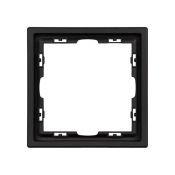 Рамка пластик 1 пост Arlight FRM-NOBE-SFPL-1-BK черная