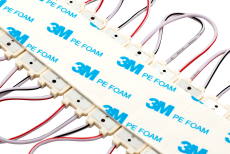 Светодиодный модуль герм. 2led Белый 2835smd 12V линейный 00-00001814 LMD22-12-W