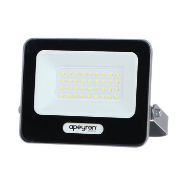 прожектор Белый  30W 05-46 6500K 220-240V IP65 серый Apeyron