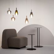 Подвесной светильник без лампы Maytoni MOD271PL-01B6 1x60W E27 Дуализм / Duality коричневый