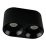 Накладной светильник DENKIRS без лампы RODVIG DK3096-BK 2xGU5.3 фигурный черный