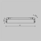 блок питания диммируемый (AC-DC) 24V   50W 734006 TRIAC IP20 пластик