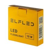 прожектор Белый  10W ELFLED-FL-10W-black-W IP65 220В черный