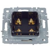 Розетка встраиваемая аудио IEK BRITE BR-S40-K47 РА10-БрА алюминий