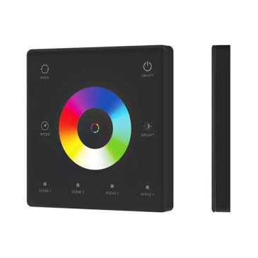 Панель встраиваемая Sens 061880 SMART-SPI-801-11-4SC-RGBW-SUF Black (3V, 2.4G)