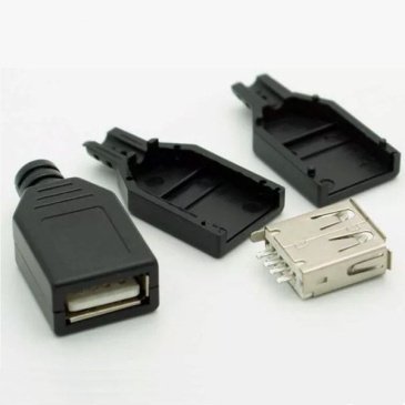 Розетка USB A 2.0 на кабель