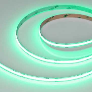 Светодиодная лента Зеленый CSP 24V 8W/m 480Led/метр 047736 COB-X480-8mm