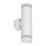 Накладной светильник без лампы IEK LIGHTING 4009 LT-UBB0-4009-GU10-2-K01 2хGU10 цилиндр белый