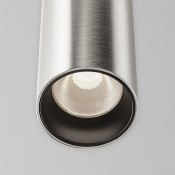 Трековый подвесной светильник 12W Белый дневной TR157-1-12W4K-PT Фокус / Focus Led Flarity IP20 платина
